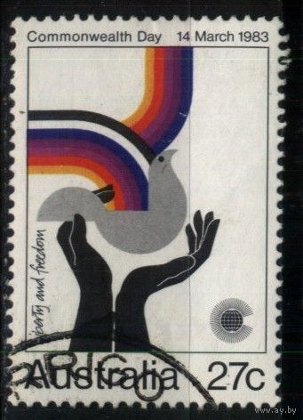 Австралия - 1983 [Mi. 833] Гашеная (AU21)