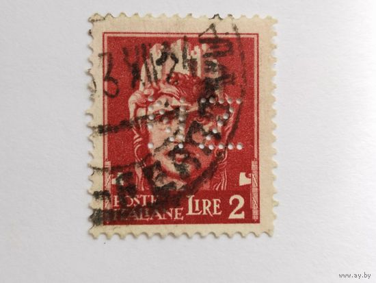 Италия   перфин  1929