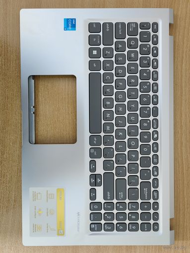Клавиатурный модуль (топкейс) ноутбука Asus x515, x516, r565