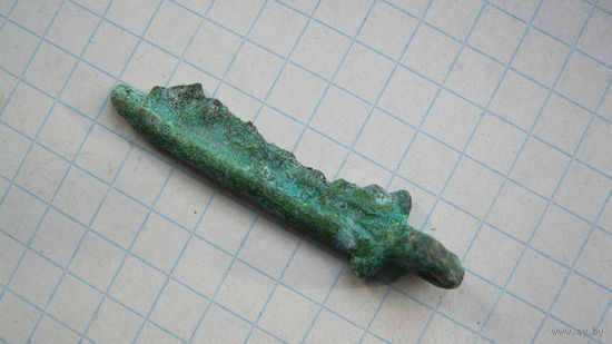 Древняя привеска. Бронза.