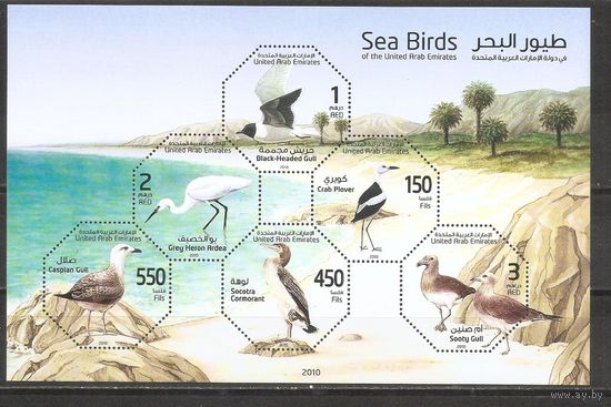 ФФ1 Объединенные Арабские Эмираты 2010 Птицы