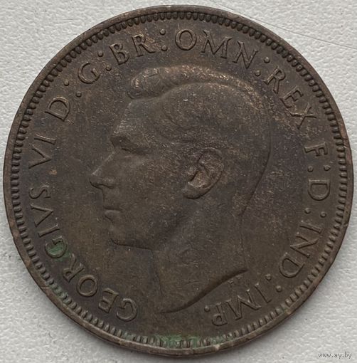 Великобритания 1 пенни 1946 г.