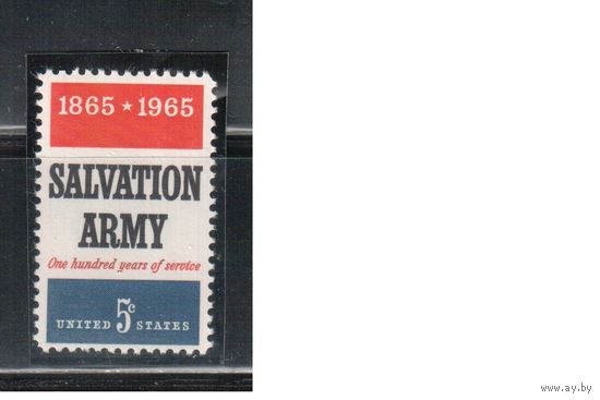 США-1965, (Мих.883), ** , Армия Спасения (одиночка)