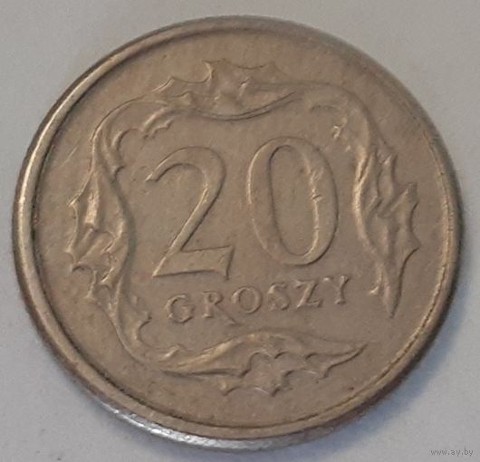 Польша 20 грошей, 1998 (5-4-67)