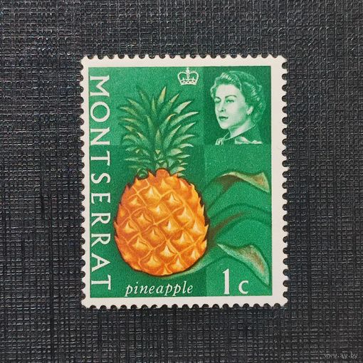 Монтсеррат 1965. Королева, фрукты и ягоды. 10-3