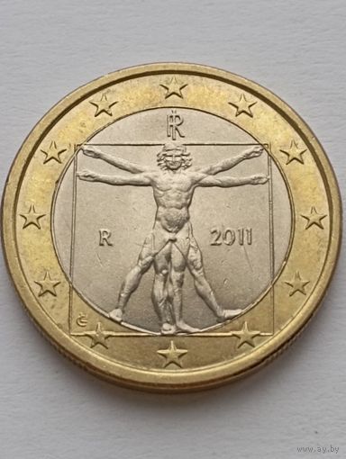 Италия. 1 евро 2011