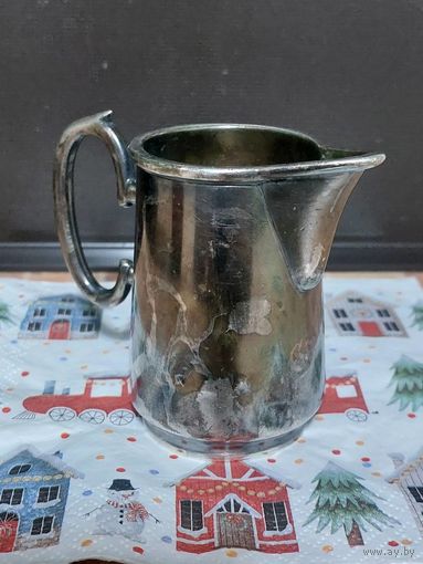 Сливочник. Царский. Сохран.Серебрение.