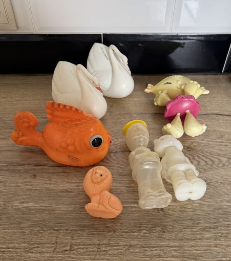 Советские игрушки лебедь лев рыба цена за все