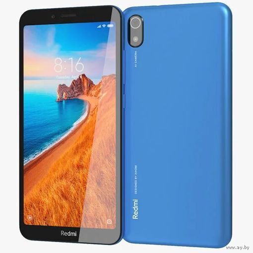 Смартфон Redmi 7A 3/32 5.5" синий полный комплект.