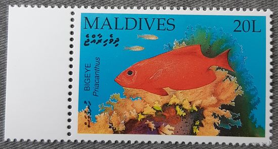 2002 - Рыба  большеглаз - Мальдивы