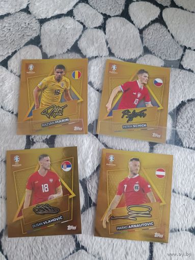 Наклейки topps euro 2024 600+ штук