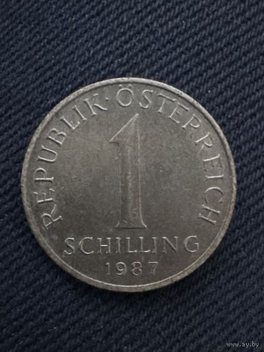 1 шиллинг Австрия 1987