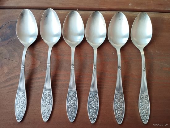 Ложки столовые Мельхиоровые. РМЗ, СССР