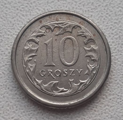 Польша 10 грошей 2000