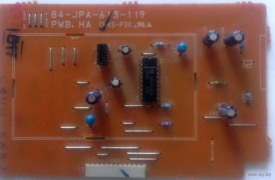 Плата с микросхемой AN3331K и обвесом
