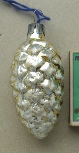 Ёлочная игрушка. Шишка. 0-12.