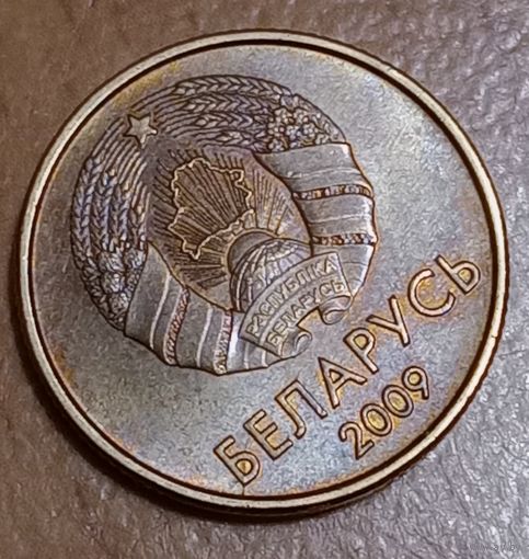Беларусь 10 копеек 2009 брак раскол