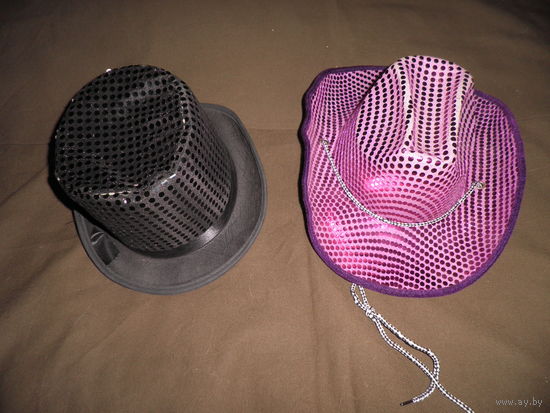 Концертные котелок и ковбойка.С рубля.