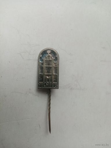 Значок ВИЛЬНЮС (тяж-метал)