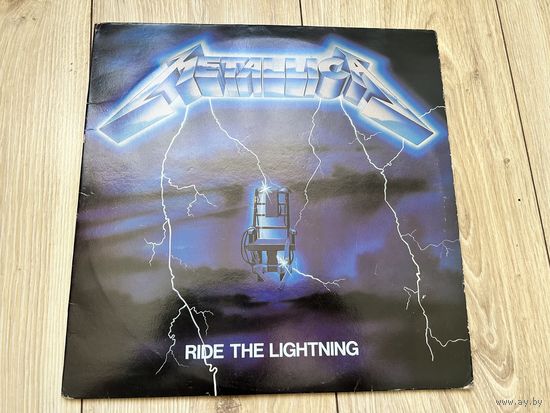 Виниловая пластинка Metallica - ride the lightning 2lp 1987 год UK