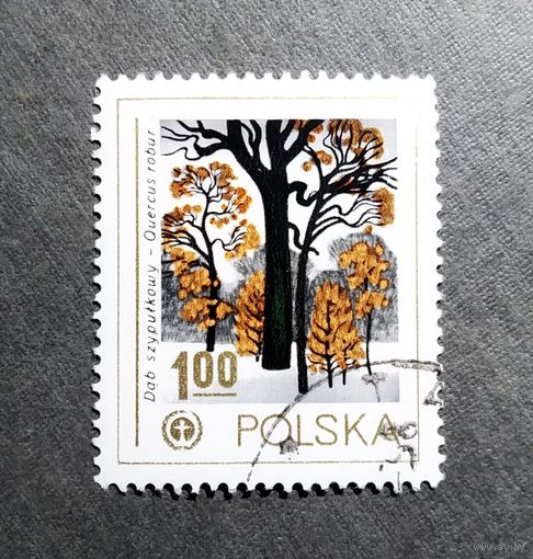 Марка Польша 1978 год Охрана природы