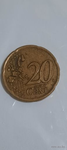 Греция 20 евроцентов 2002