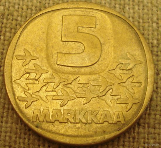 5 марок 1985 Финляндия