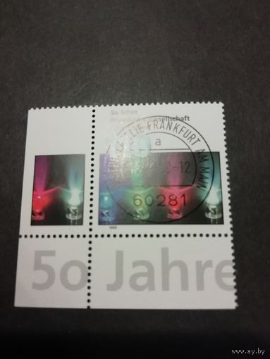 Германия. 1999 Марка "50 лет обществу Фраунгофера" (гашеная с клеем) Mi.2038 каталог 1.00 евро