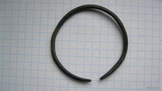 Старинный браслет.Бронза.