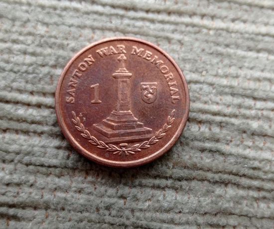 Werty71 Мэн 1 пенни 2016 мемориал Саттона