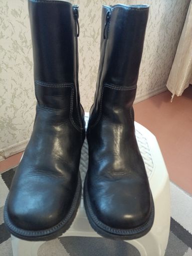 Полусапожки женские, р-р 37, натур.кожа