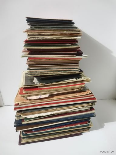 Коллекция документов СССР около 1,5 кг разные свидетельства удостоверения аттестаты документы фотографии. Всё с 1 рубля!