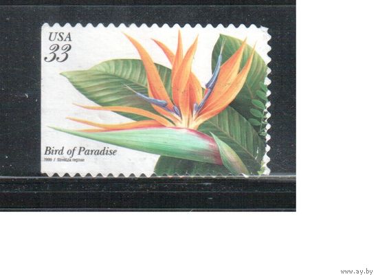 США-1999 (Мих.3117) , * (без клея), Флора, Цветы ,
