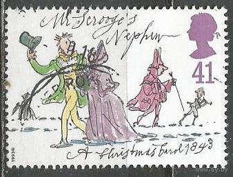 Британия. Рождество. 1993г. Mi#1487.