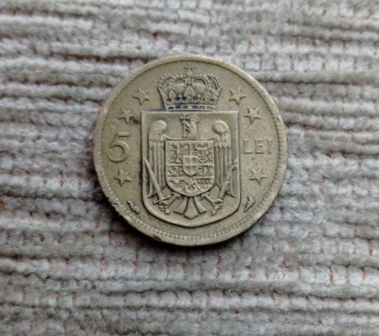Werty71 Румыния 5 лей 1930