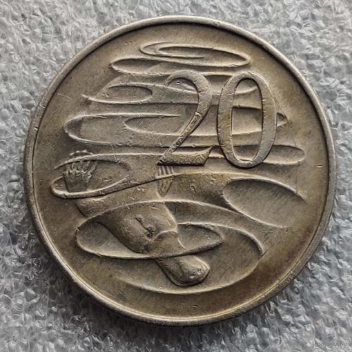 Австралия 20 центов 1967 г.