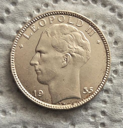 Бельгия 20 франков 1935