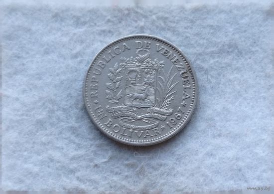 Werty71 Венесуэла 1 боливар 1967