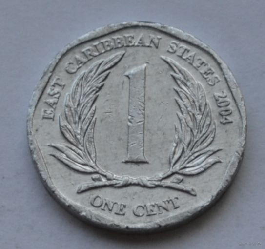 Восточные Карибы, 1 цент 2004 г.