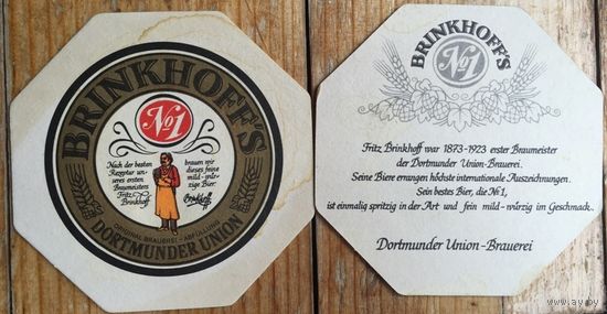 Подставка под пиво Brinkhoff's No 2