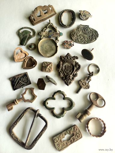 Бижутерия старинная винтажная и др. С рубля, без м.ц. См. др. мои лоты