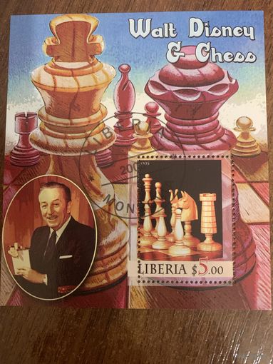 Либерия 2005. Уолт Дисней. Блок