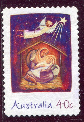 Австралия. Рождество 2002. Самоклейка