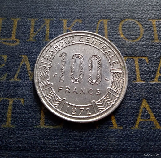 100 франков 1972 Габон #01