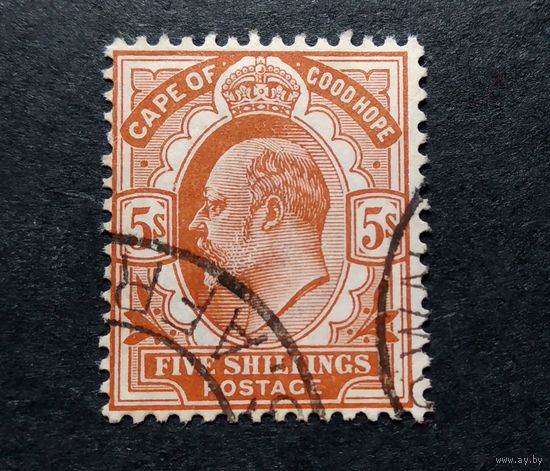 Великобритания\145в\Мыс доброй надежды.1903 Cape of Good Hope. Эдуард VII  кц22евр