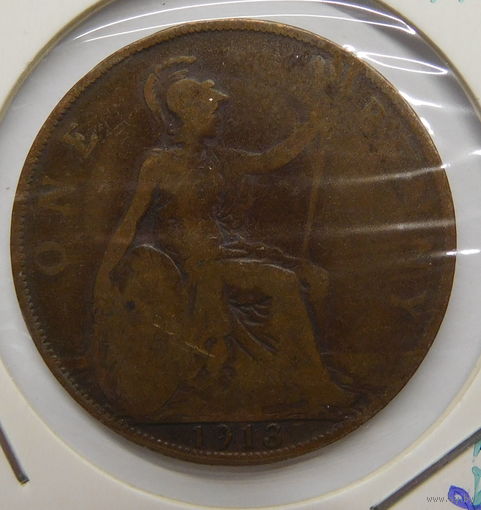 Великобритания 1 фартинг 1929 г