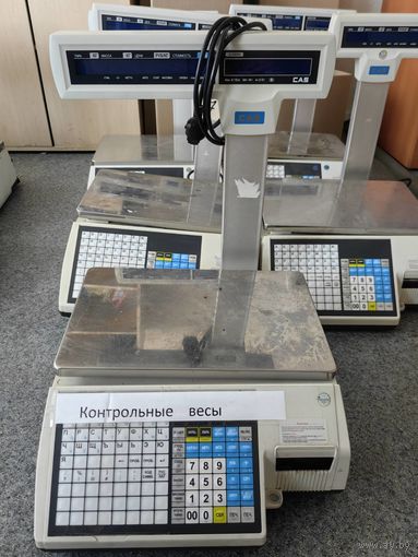 Весы электронные СL5000J-15IP-TCP-IP с термопечатью (со стойкой)