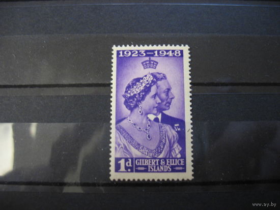 Брит. колония Гилберт и Эллис о-ва. металлография. Юбилей. 1949 г. см. условие.