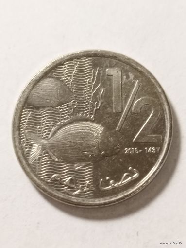 Марокко 1/2 динара 2016