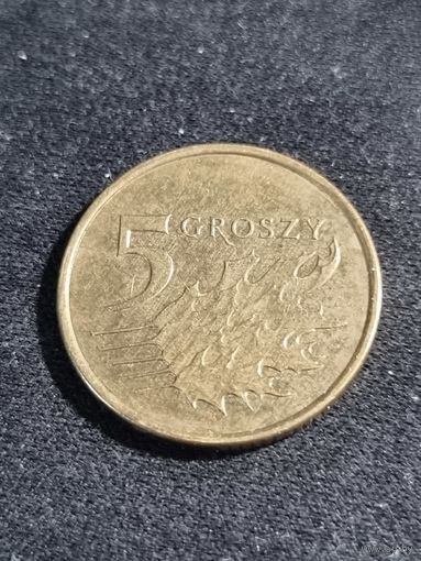 Польша 5 грошей 2020